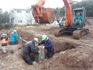 サザン2号基礎設置