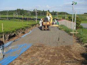 ４．工事用仮設道路２